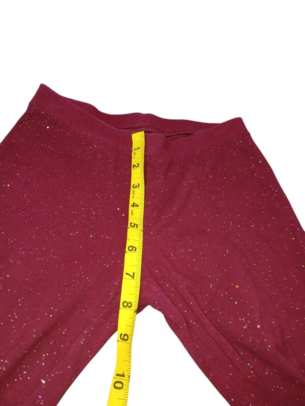 Cat & Jack Deep Wine Stretch Leggings